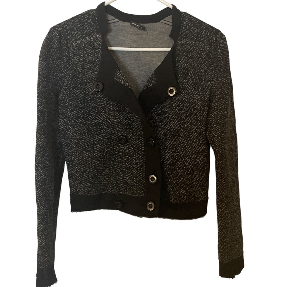 Club Monaco 100% Merino Wool Sweater Blazer Medium